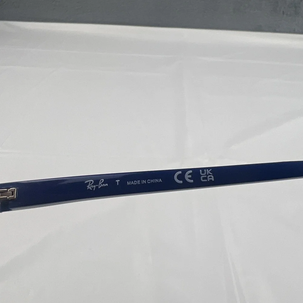 RAY BAN KIDS RB 1591 3807 Blue Purple Flex Hinge Eyeglasses 48-16-130 Frames #3